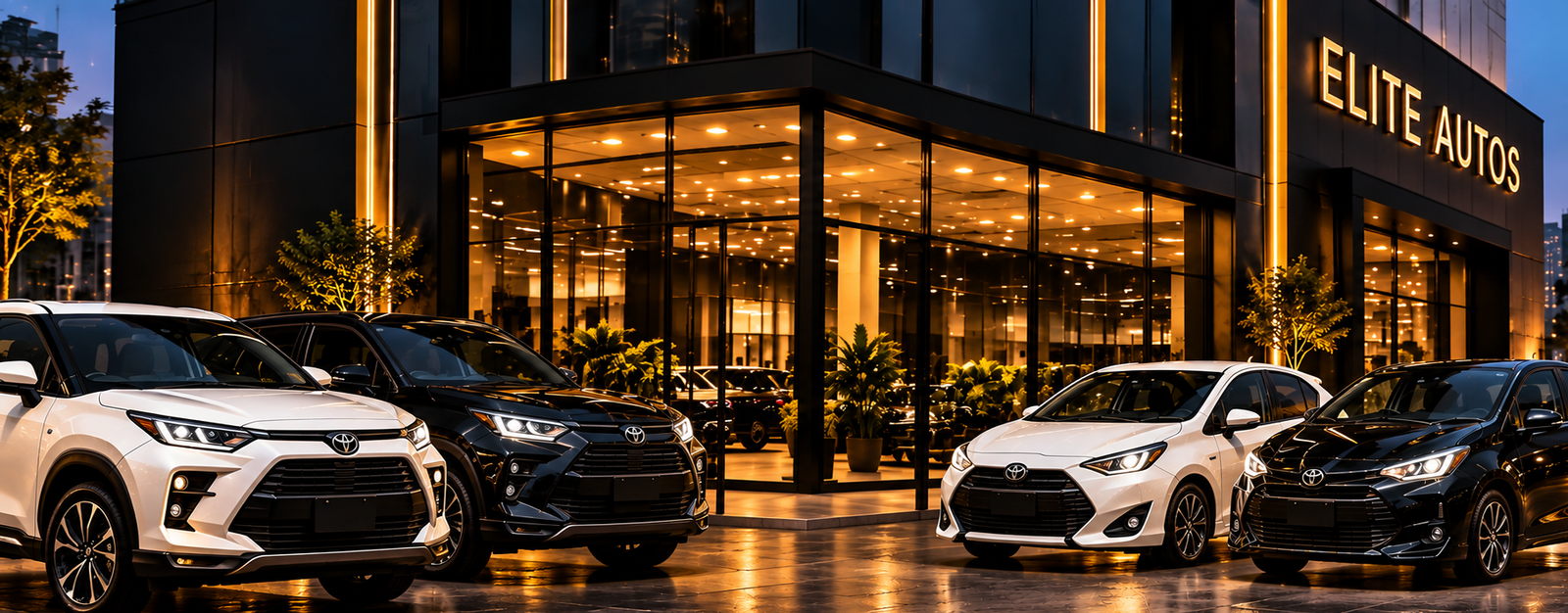 Elite Autos Japanese imported cars showroom in Karachi